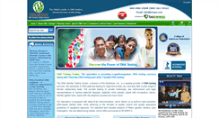 Desktop Screenshot of 800dnaexam.com